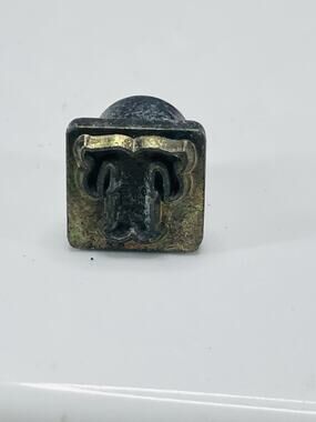 Leather Stamp T Tandy Craftool Alphabet Single Replacement Letter Size 1/2 Inch